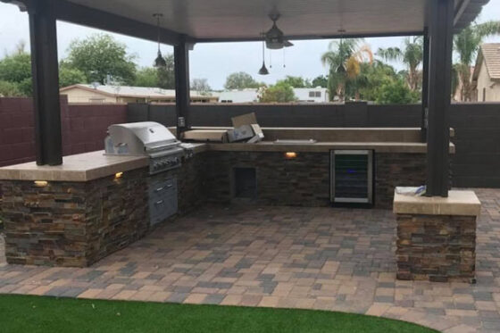 Outdoor Kitchens & BBQ in Maricopa, AZ | Holiday Custom Pools