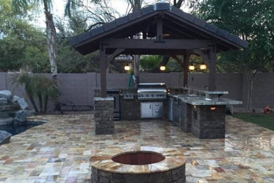 Outdoor Kitchens & BBQ in Maricopa, AZ | Holiday Custom Pools